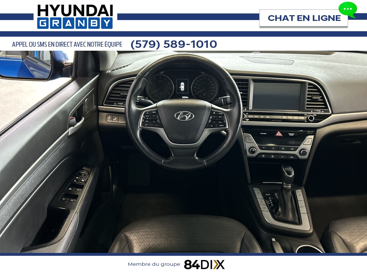 Hyundai Elantra 2017 Bleu Granby - photo #11