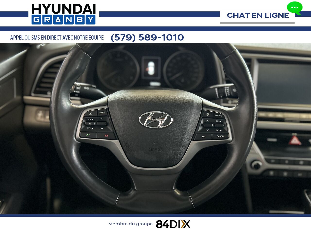 Hyundai Elantra 2017 Bleu Granby - photo #12
