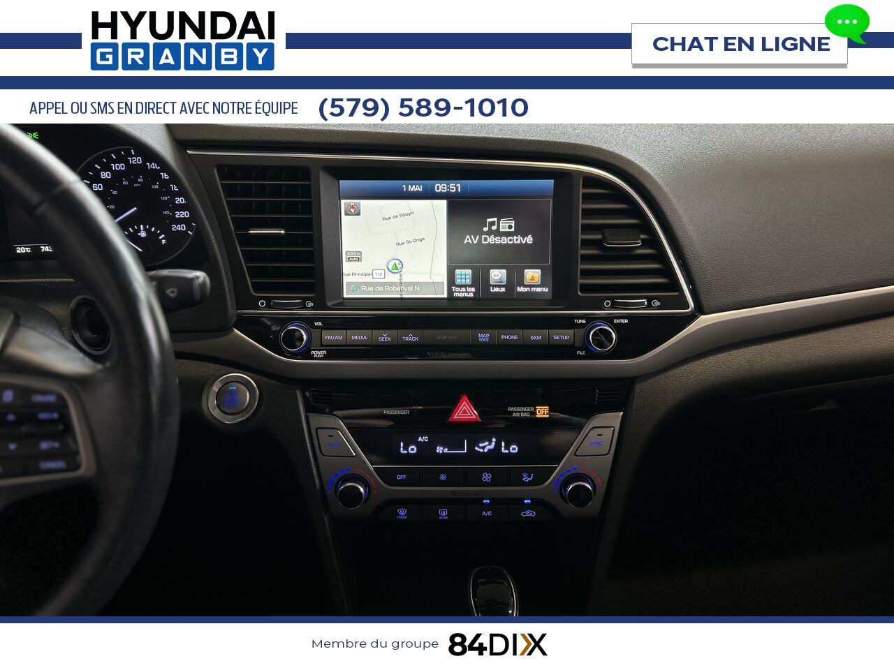 Hyundai Elantra 2017 Bleu Granby - photo #15