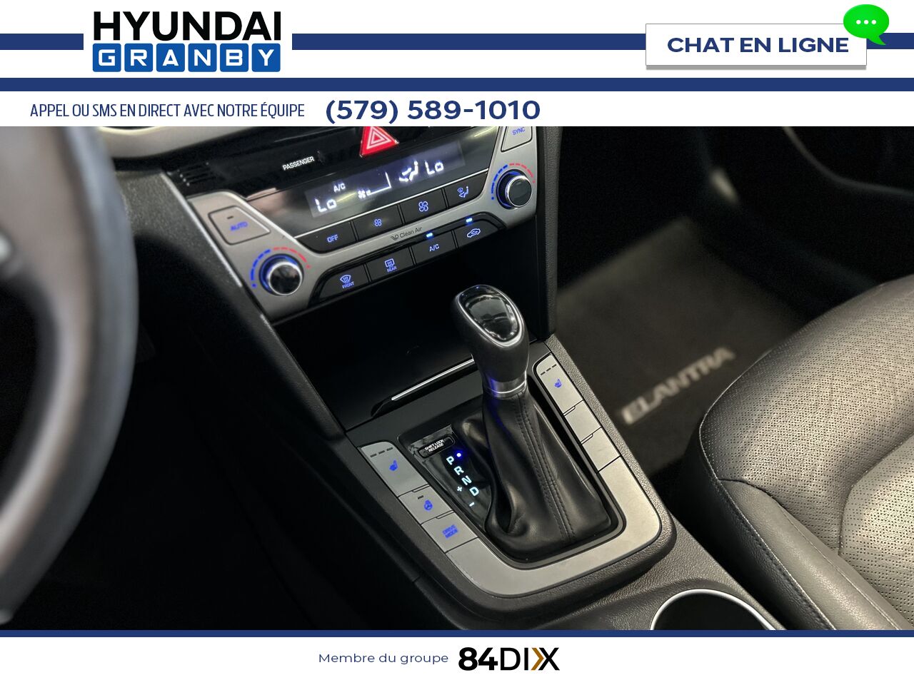 Hyundai Elantra 2017 Bleu Granby - photo #17