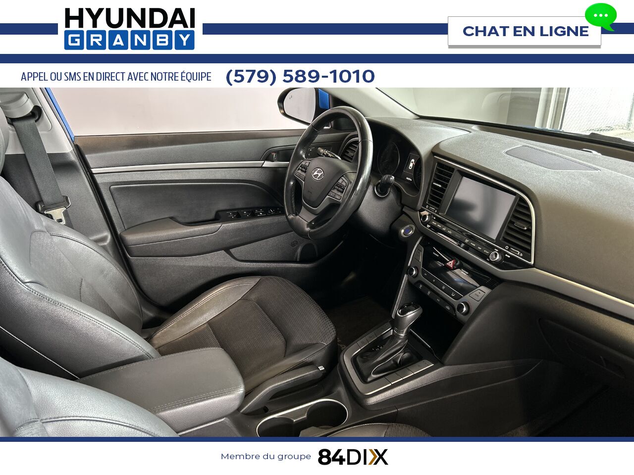 Hyundai Elantra 2017 Bleu Granby - photo #21