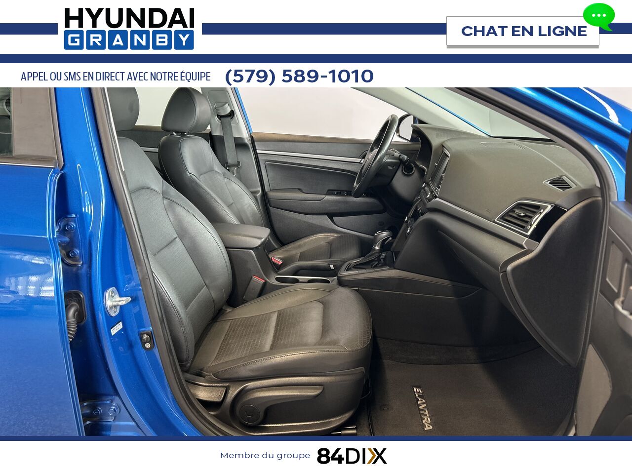 Hyundai Elantra 2017 Bleu Granby - photo #22