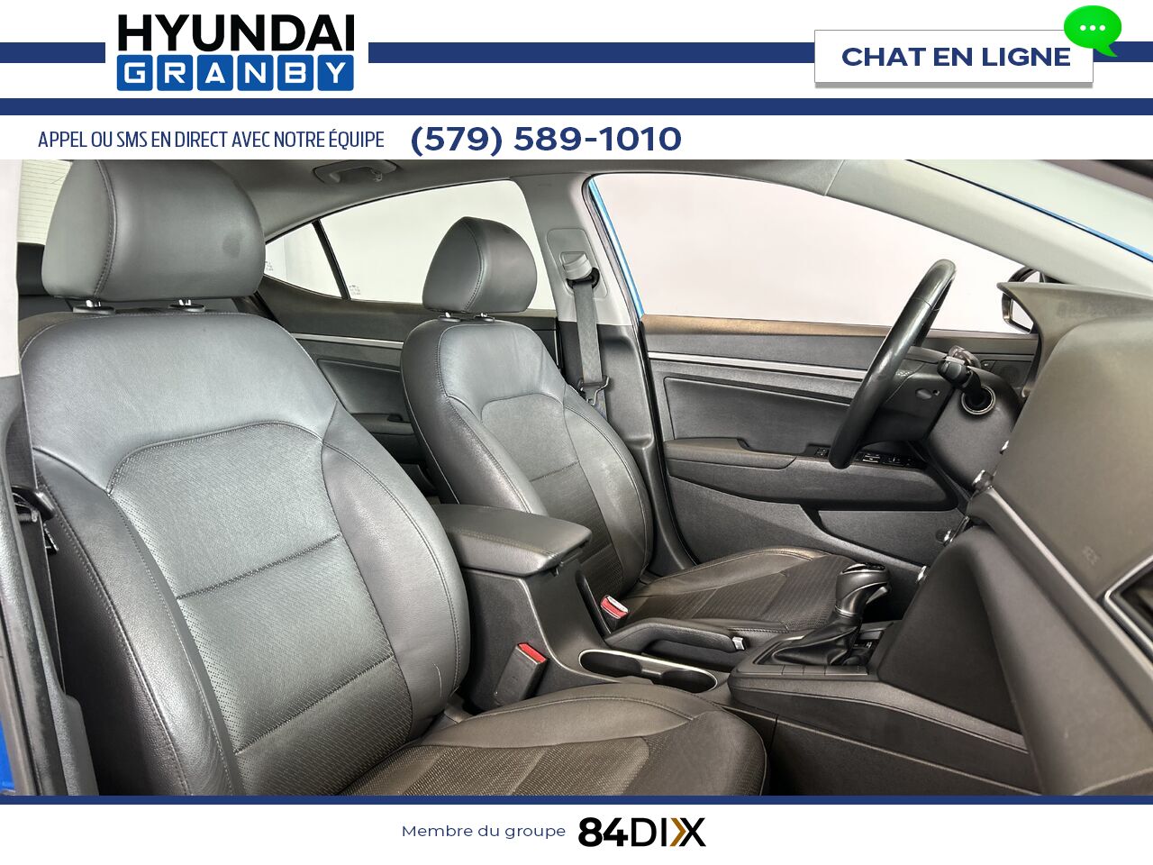 Hyundai Elantra 2017 Bleu Granby - photo #23