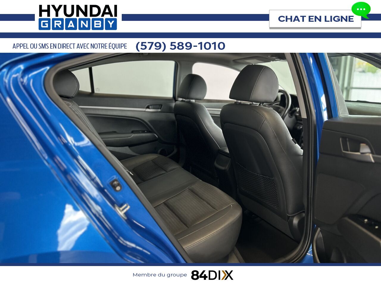Hyundai Elantra 2017 Bleu Granby - photo #25