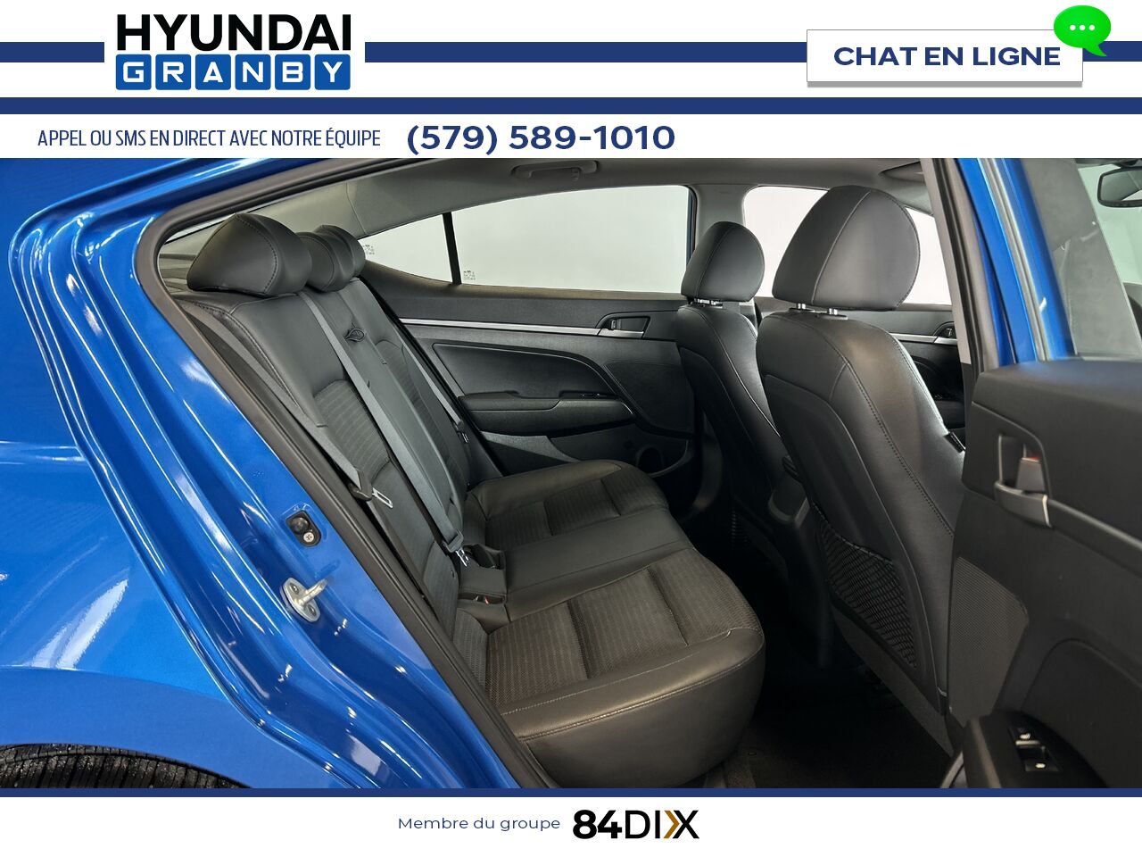 Hyundai Elantra 2017 Bleu Granby - photo #26