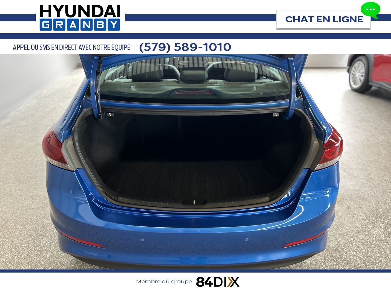 Hyundai Elantra 2017 Bleu Granby - photo #28