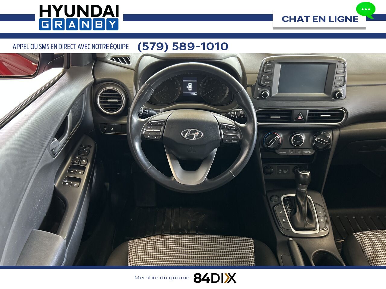 2019 Hyundai Kona Red Granby - photo #10