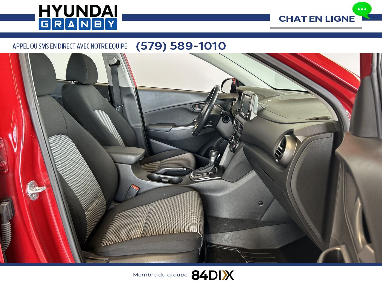 2019 Hyundai Kona Red Granby - photo #18