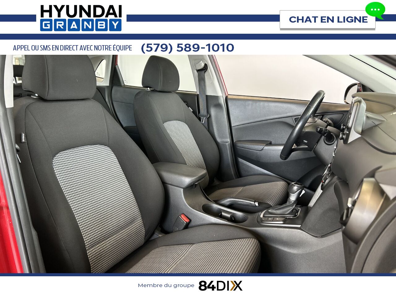 2019 Hyundai Kona Red Granby - photo #19