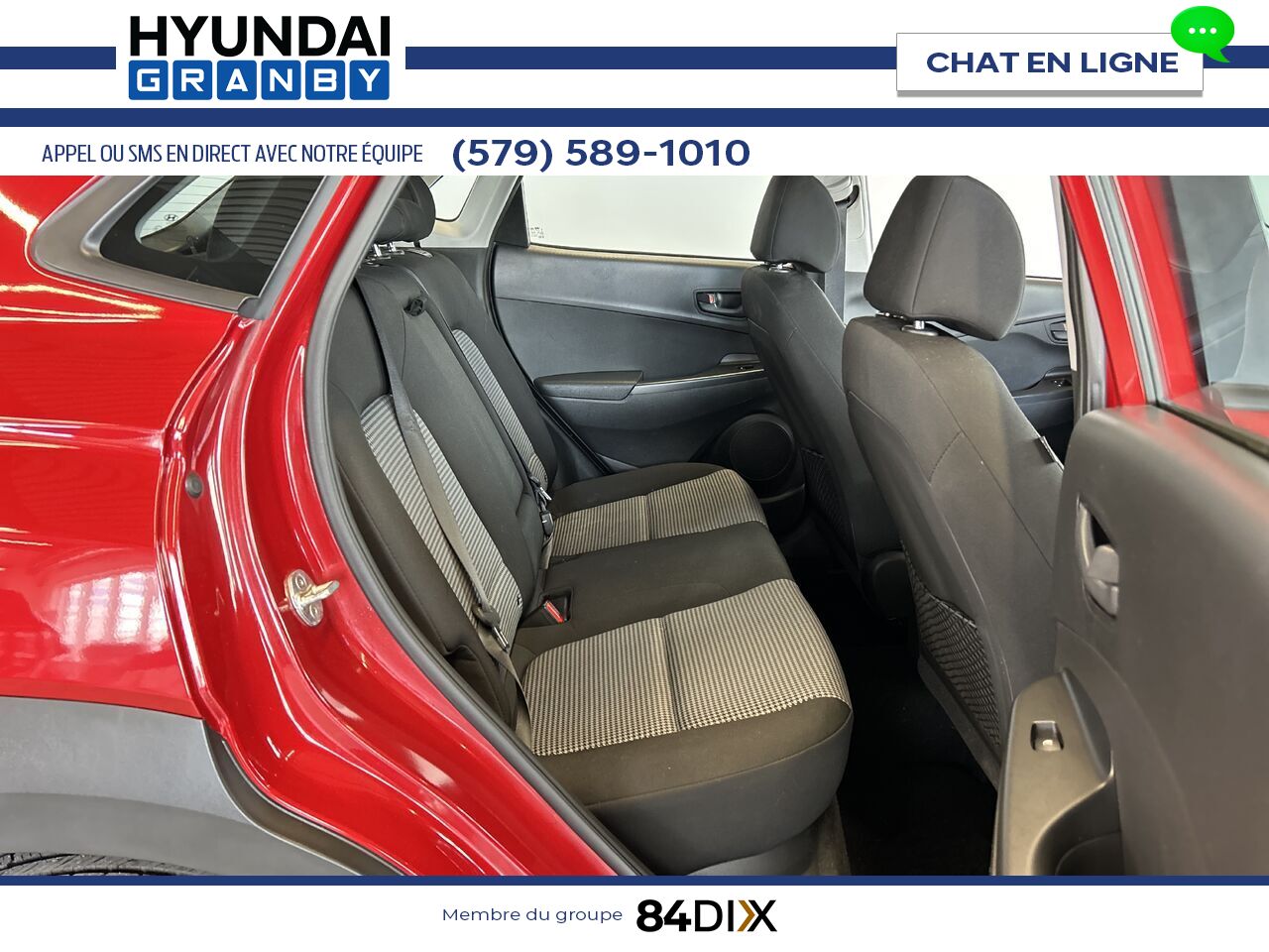 2019 Hyundai Kona Red Granby - photo #21