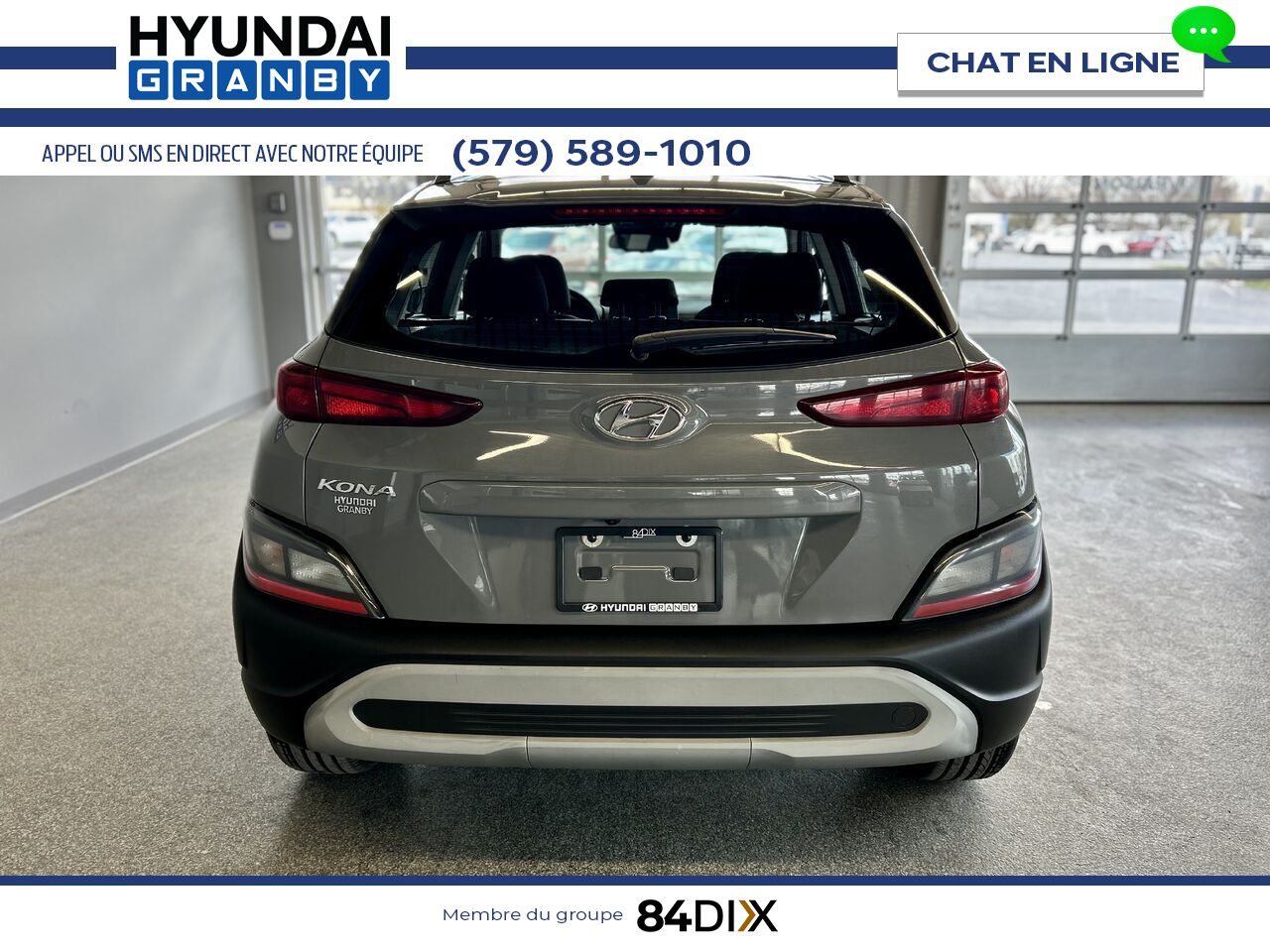 Hyundai Kona 2022 Gris Granby - photo #4