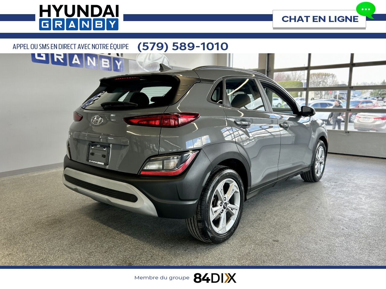 Hyundai Kona 2022 Gris Granby - photo #5