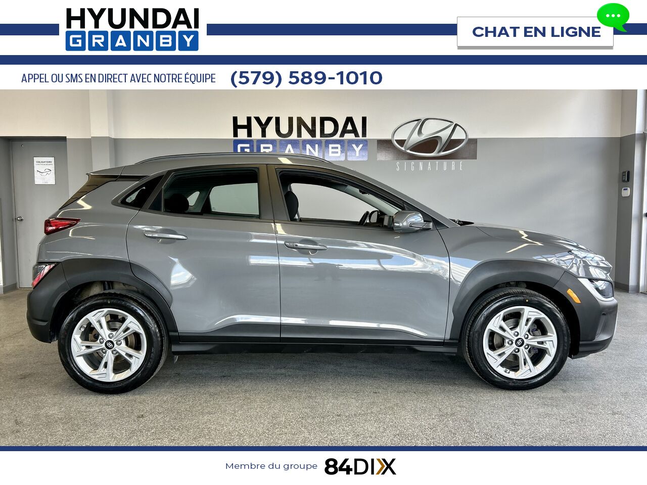 Hyundai Kona 2022 Gris Granby - photo #6