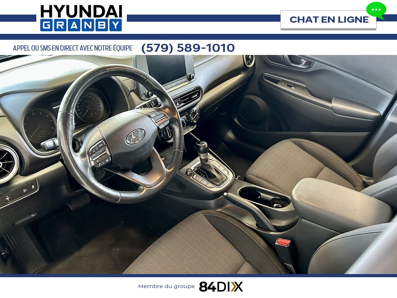 Hyundai Kona 2022 Gris Granby - photo #8
