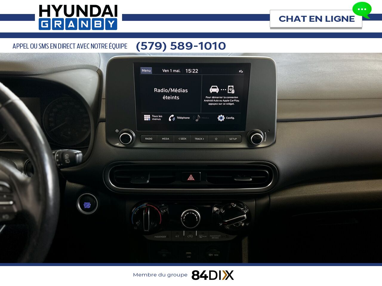 Hyundai Kona 2022 Gris Granby - photo #12