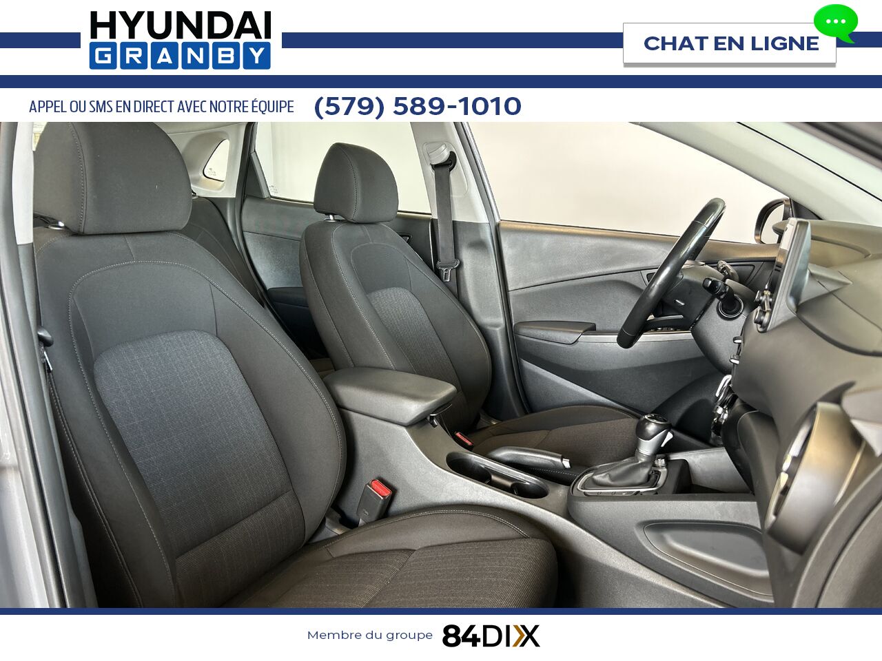 Hyundai Kona 2022 Gris Granby - photo #18