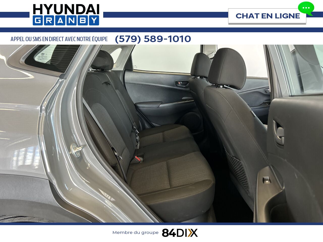 Hyundai Kona 2022 Gris Granby - photo #19