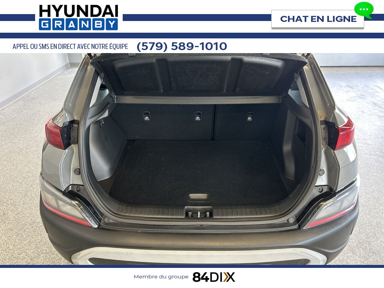 Hyundai Kona 2022 Gris Granby - photo #20