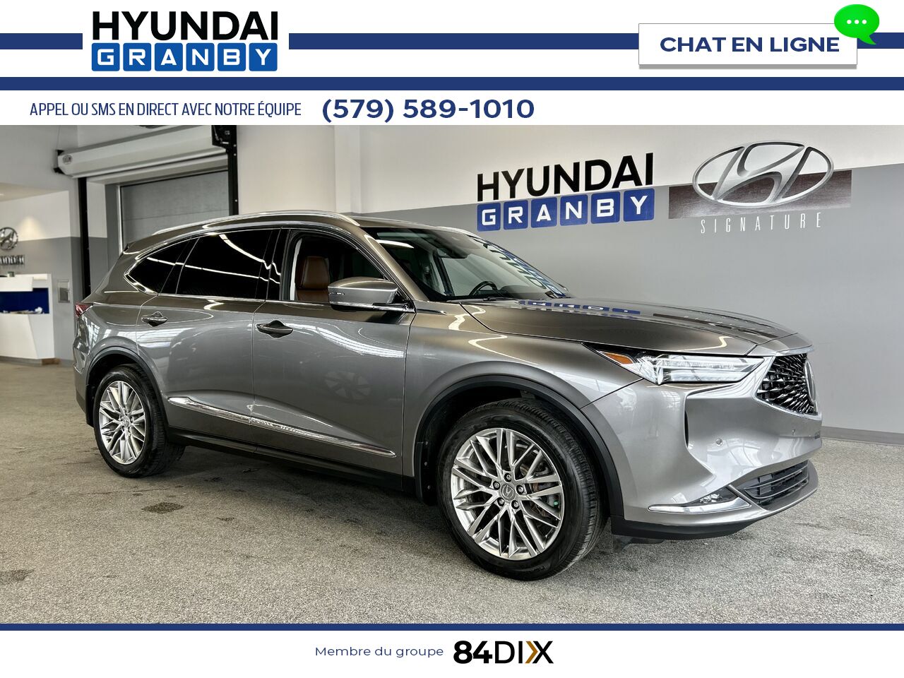 Acura MDX 2023 Gris Granby - photo #0
