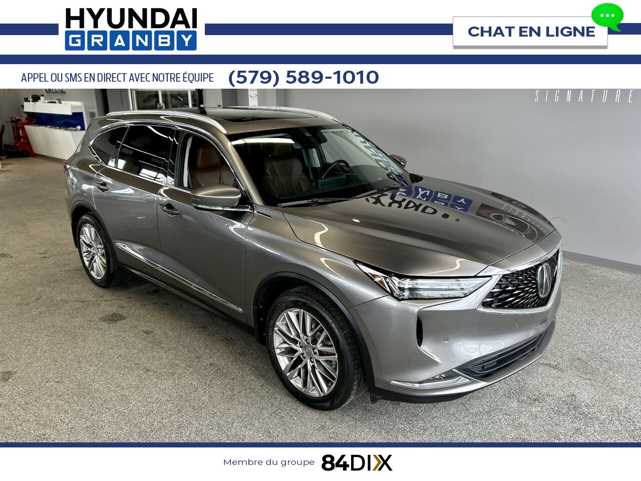 Acura MDX 2023 Gris Granby - photo #1