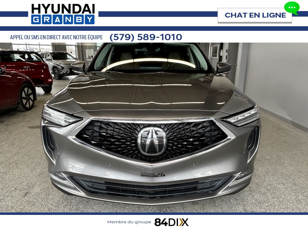 Acura MDX 2023 Gris Granby - photo #2