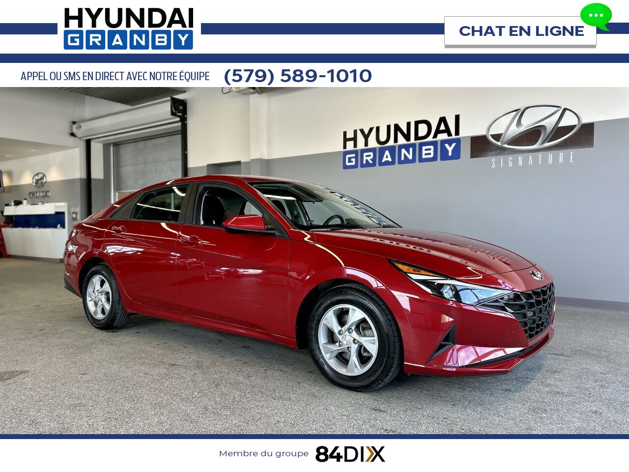 Hyundai Elantra 2021 Rouge Granby - photo #0