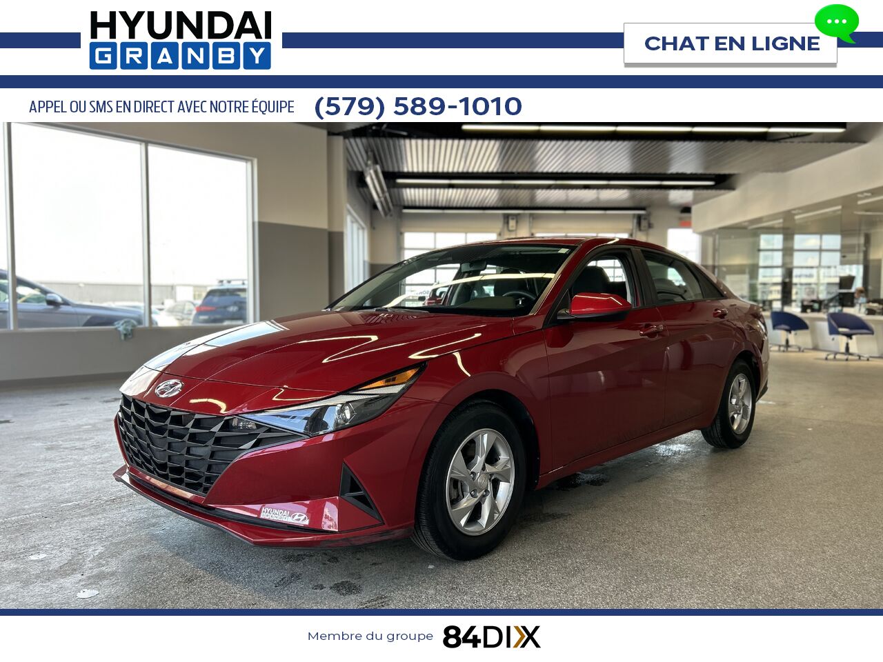 Hyundai Elantra 2021 Rouge Granby - photo #3