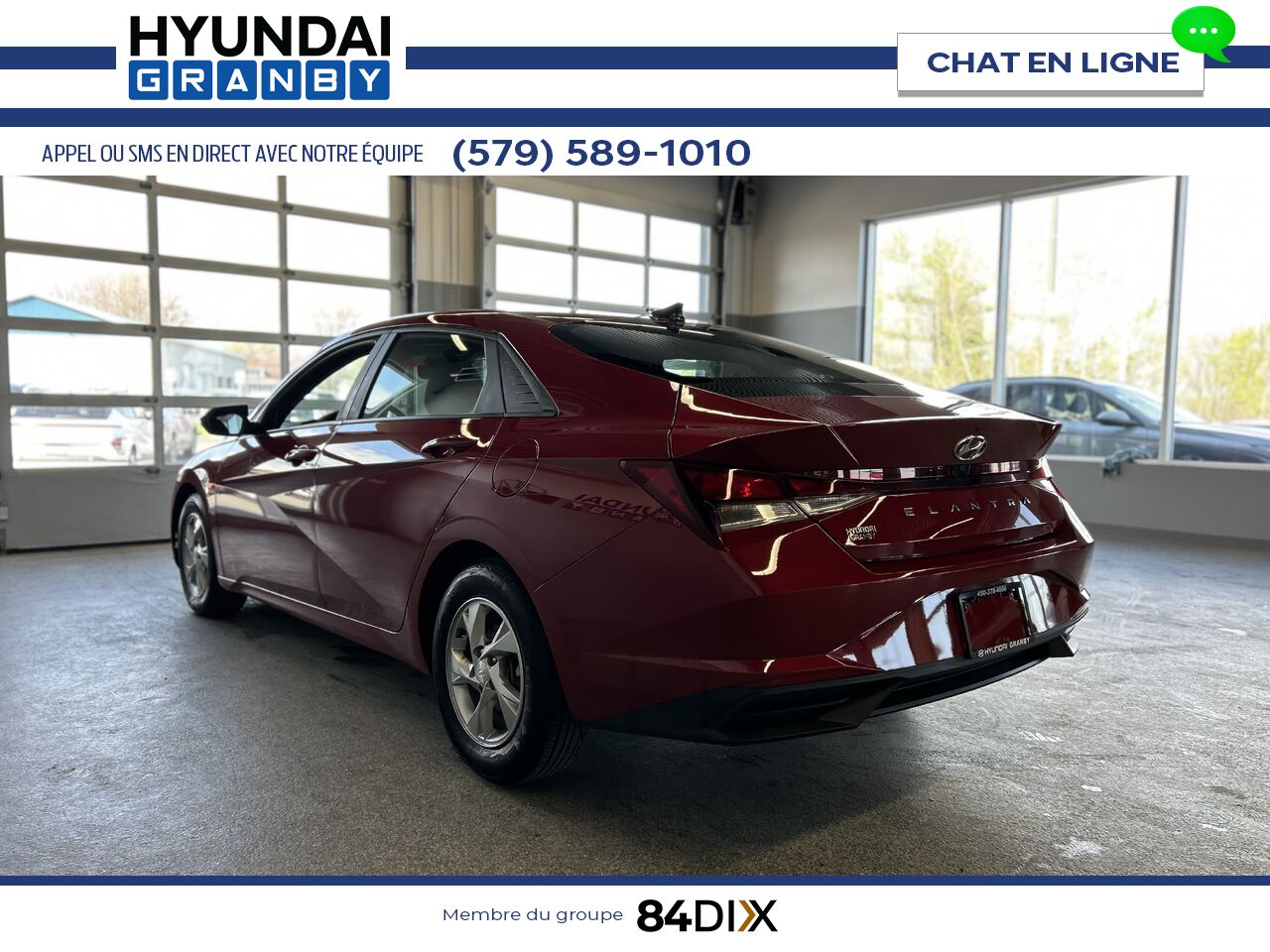 Hyundai Elantra 2021 Rouge Granby - photo #4