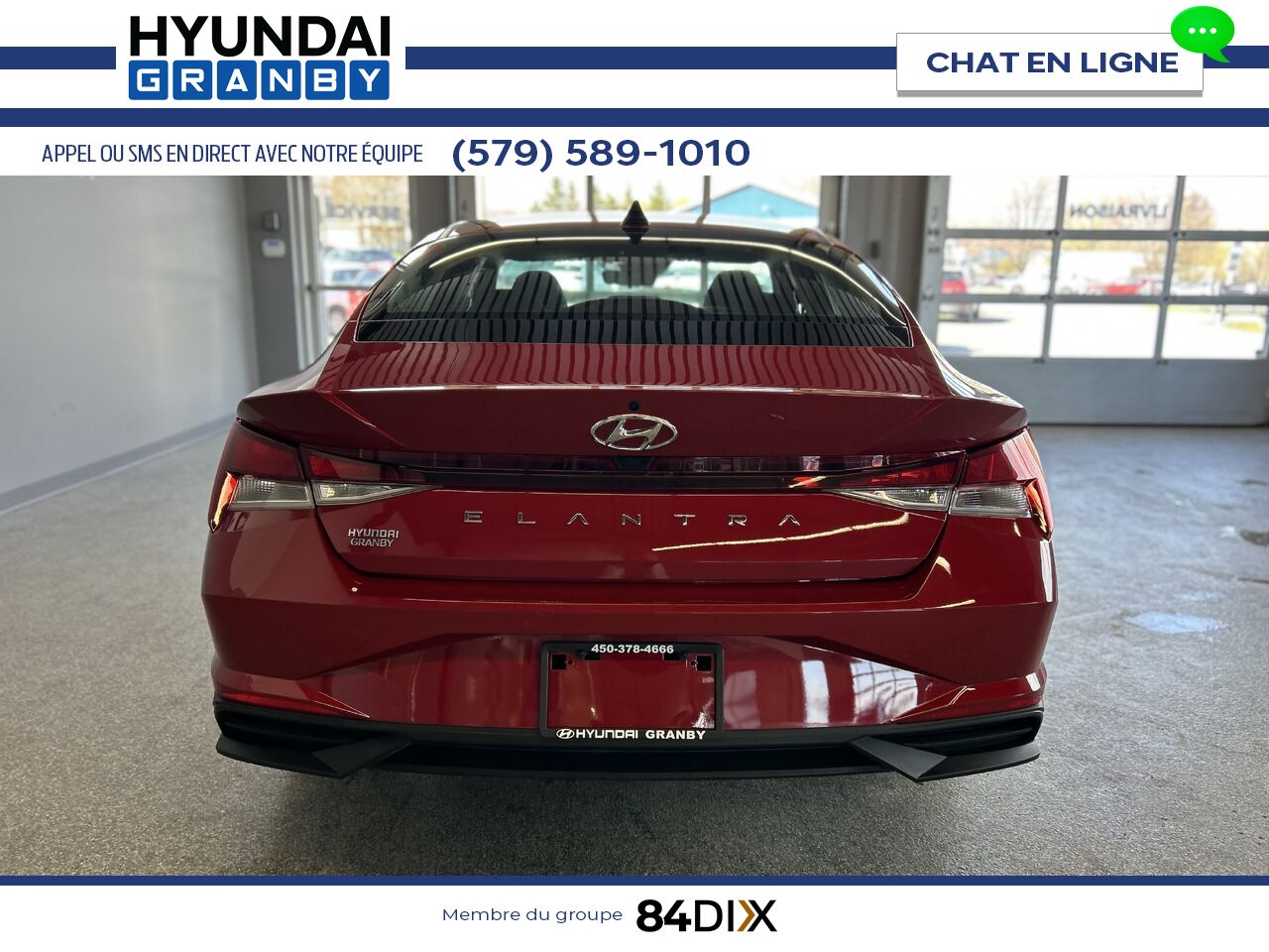 Hyundai Elantra 2021 Rouge Granby - photo #5