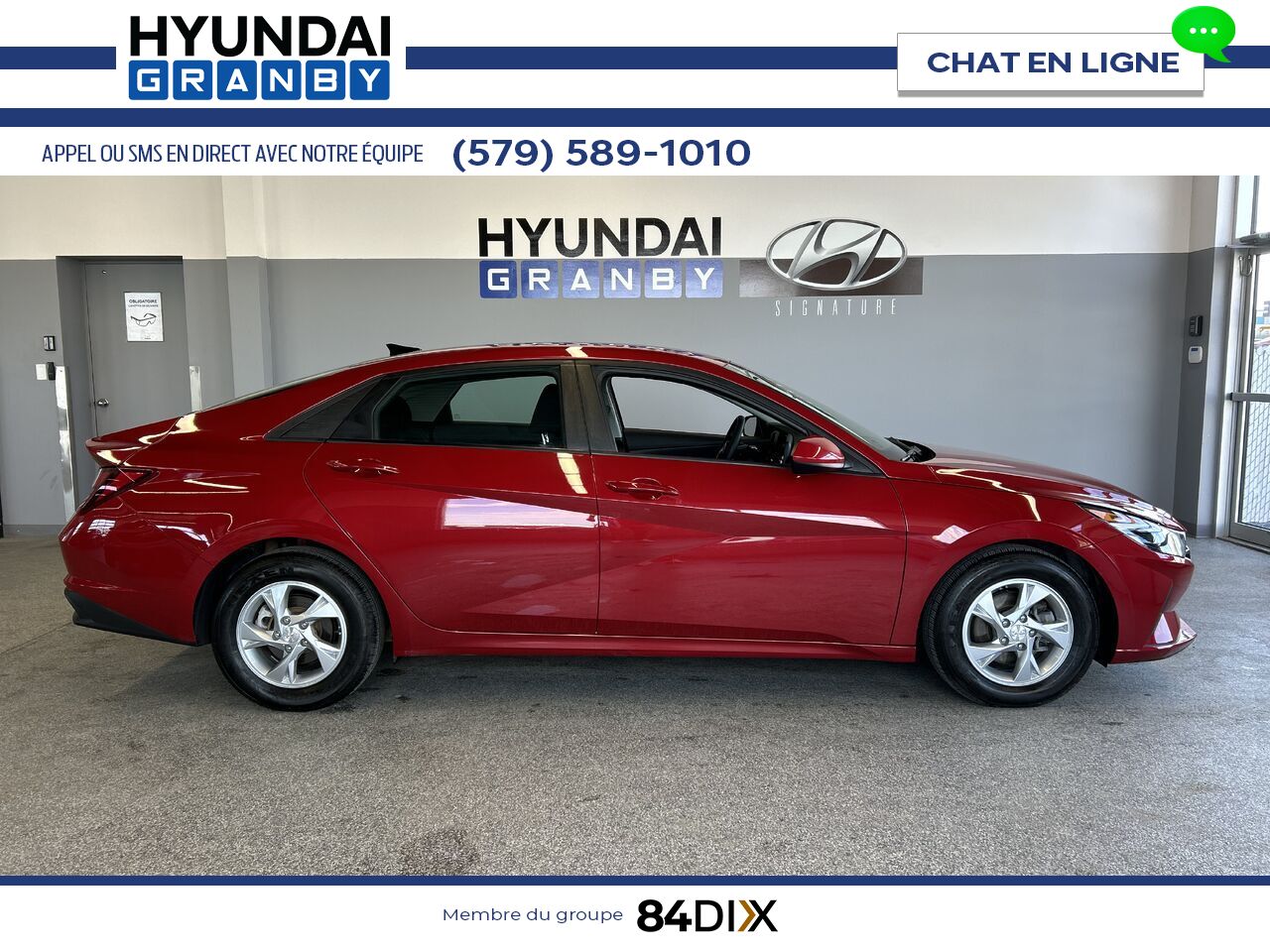 Hyundai Elantra 2021 Rouge Granby - photo #7