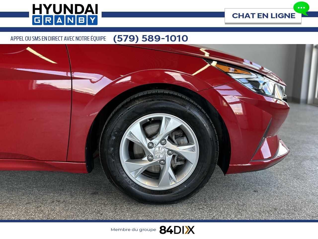 Hyundai Elantra 2021 Rouge Granby - photo #8