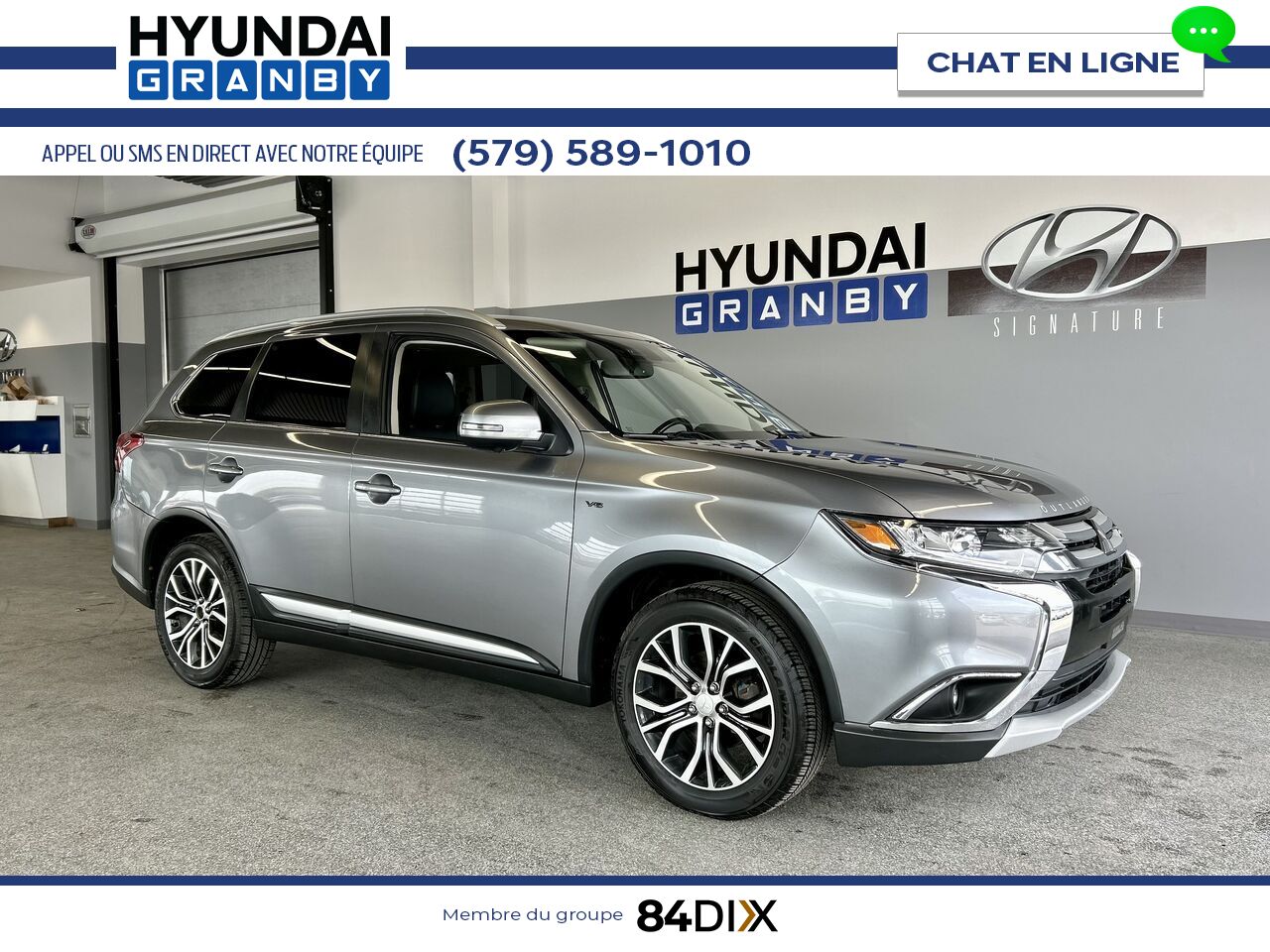 Mitsubishi Outlander 2017 Gris Granby - photo #0