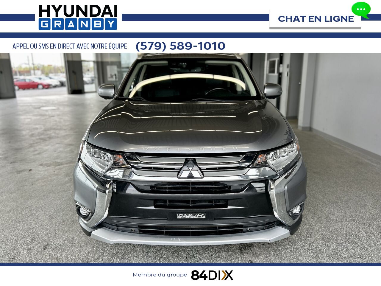 Mitsubishi Outlander 2017 Gris Granby - photo #2