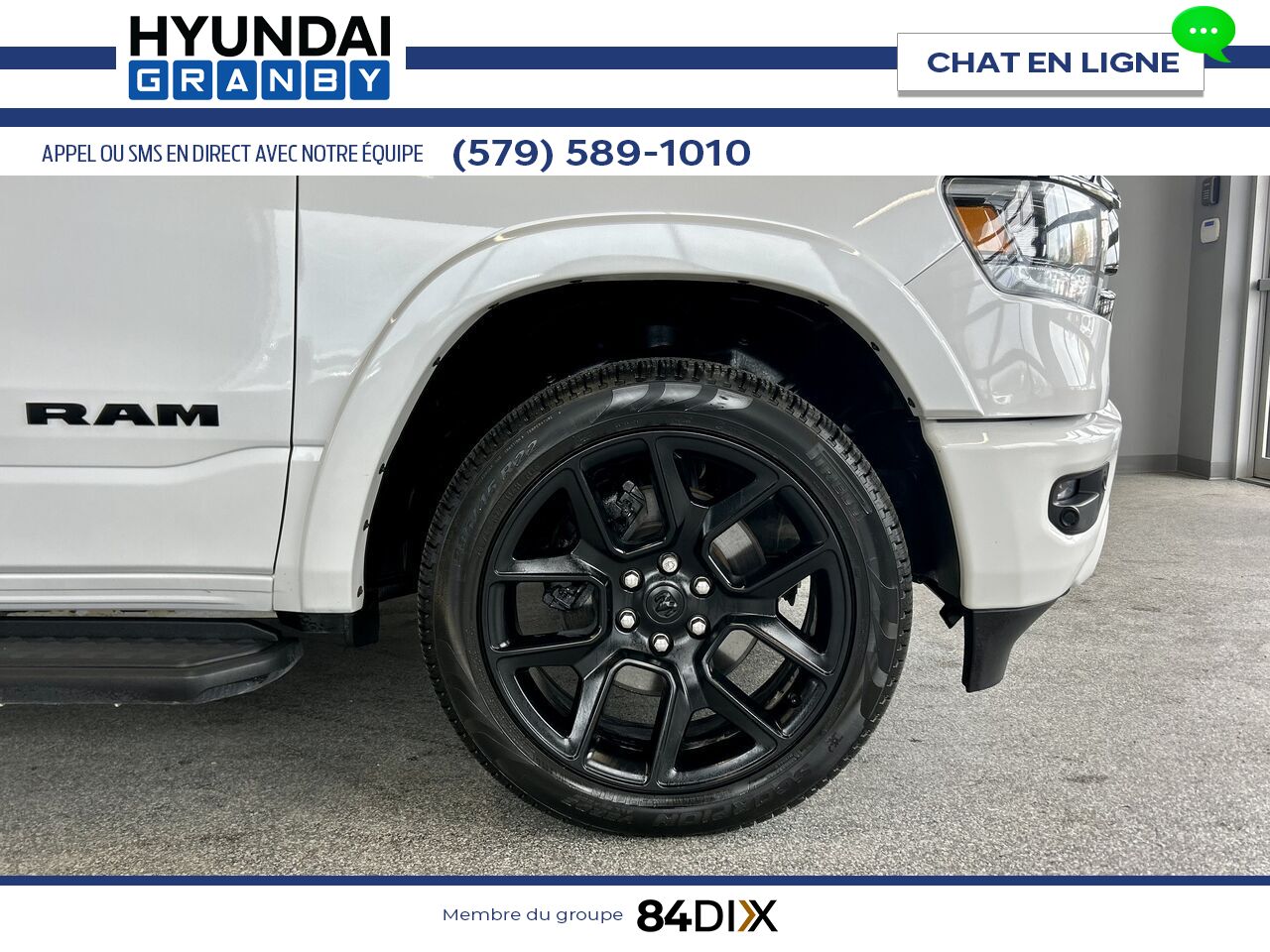 Ram 1500 2022 Blanc Granby - photo #8