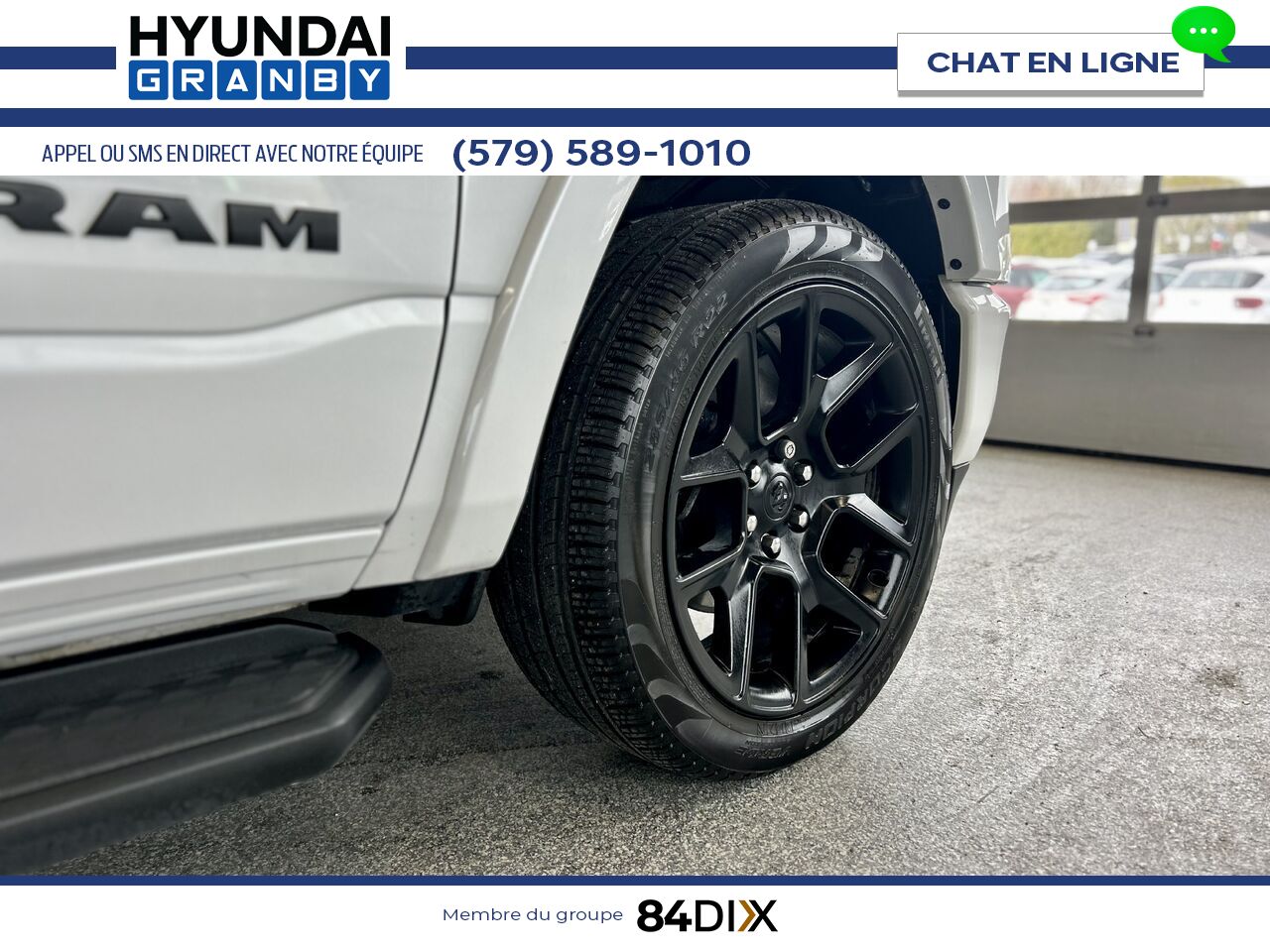 Ram 1500 2022 Blanc Granby - photo #9