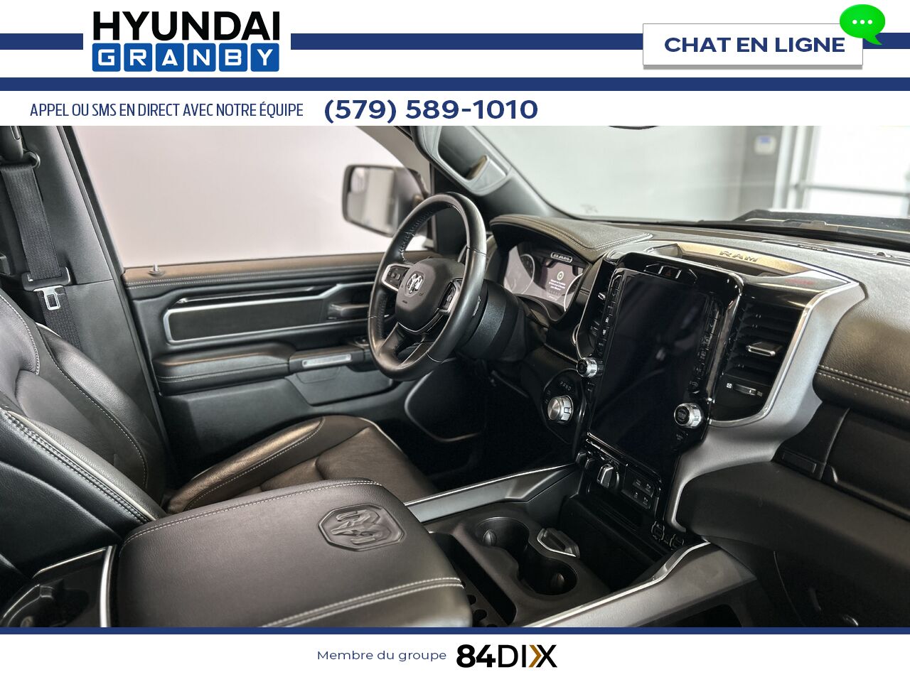 Ram 1500 2022 Blanc Granby - photo #22