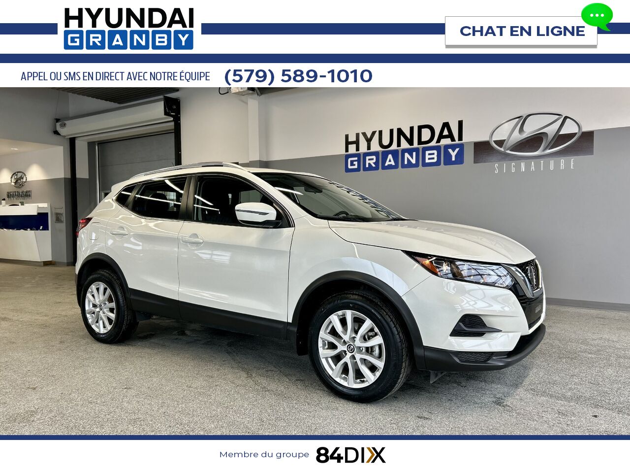 Nissan Qashqai 2021 Blanc Granby - photo #0