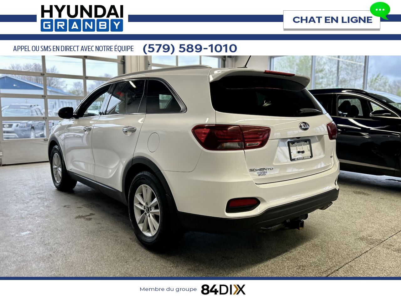 Kia Sorento 2020 Blanc Granby - photo #4
