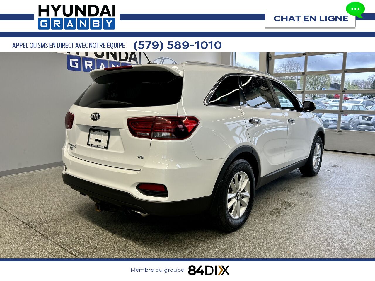 Kia Sorento 2020 Blanc Granby - photo #6