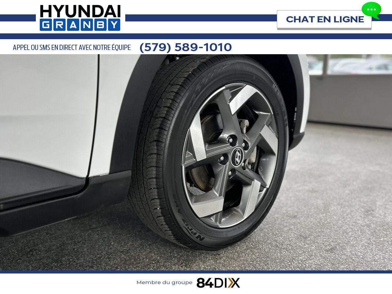 Hyundai Venue 2024 Blanc Granby - photo #8