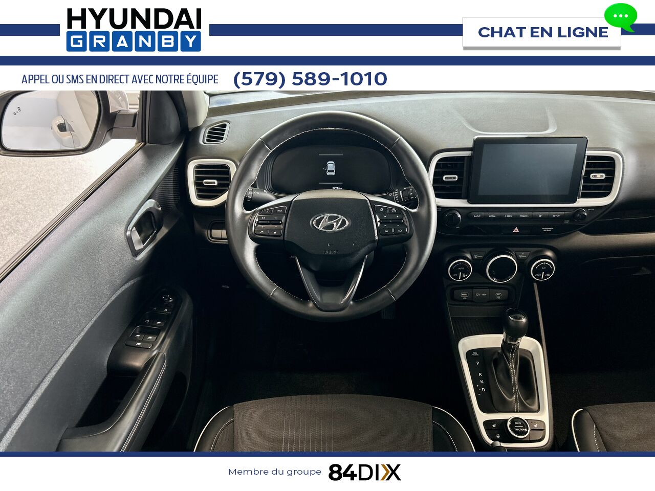 Hyundai Venue 2024 Blanc Granby - photo #11