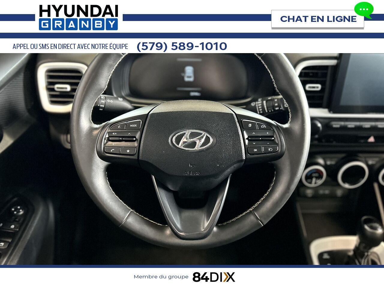 Hyundai Venue 2024 Blanc Granby - photo #12