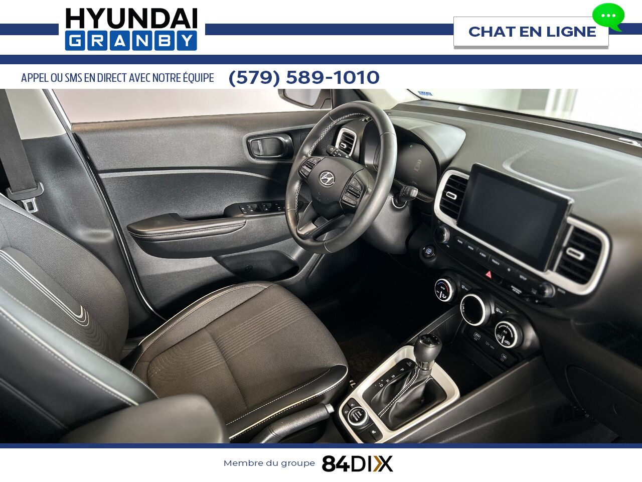 Hyundai Venue 2024 Blanc Granby - photo #18