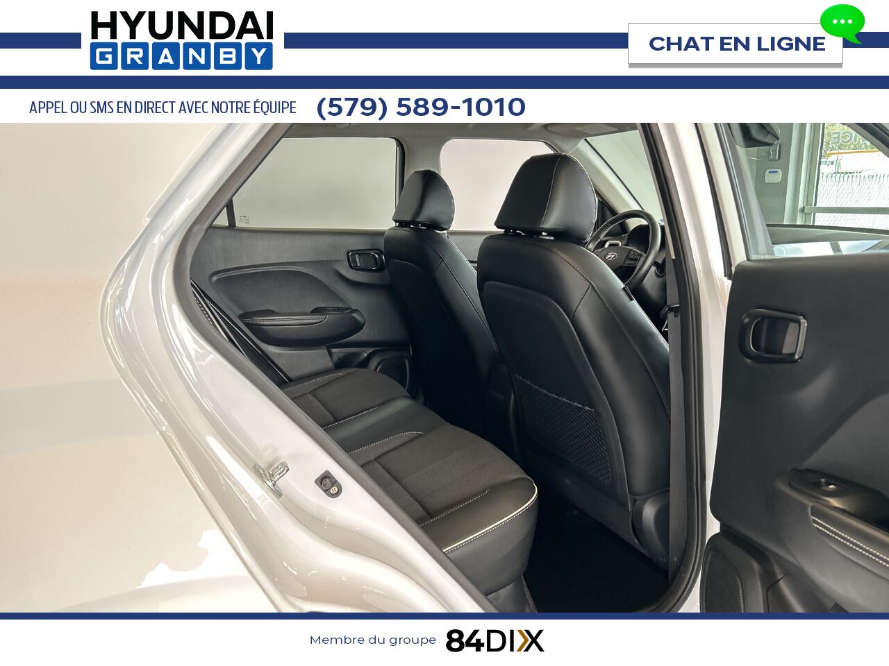 Hyundai Venue 2024 Blanc Granby - photo #22