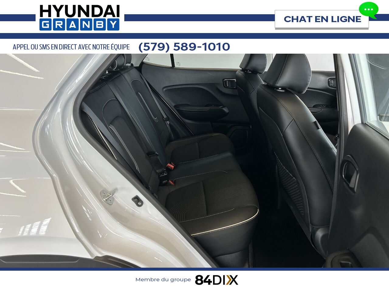 Hyundai Venue 2024 Blanc Granby - photo #23