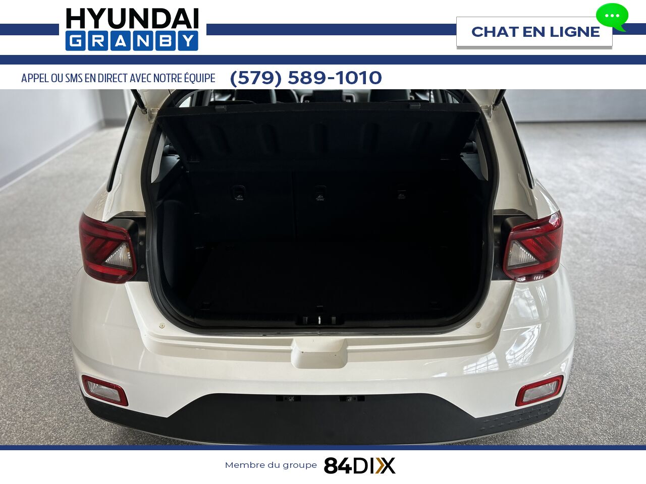 Hyundai Venue 2024 Blanc Granby - photo #24