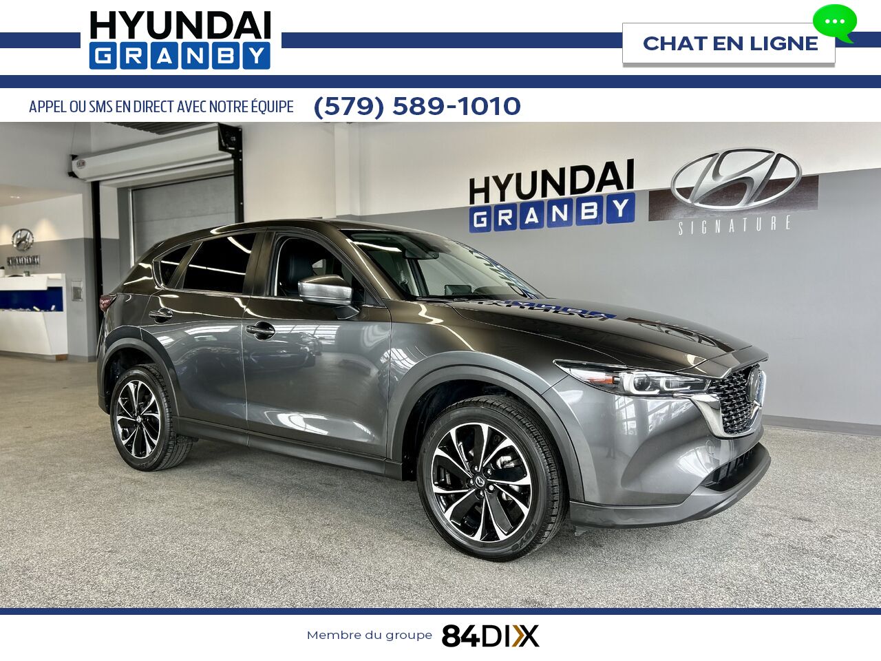 Mazda CX-5 2022 Gris Granby - photo #0