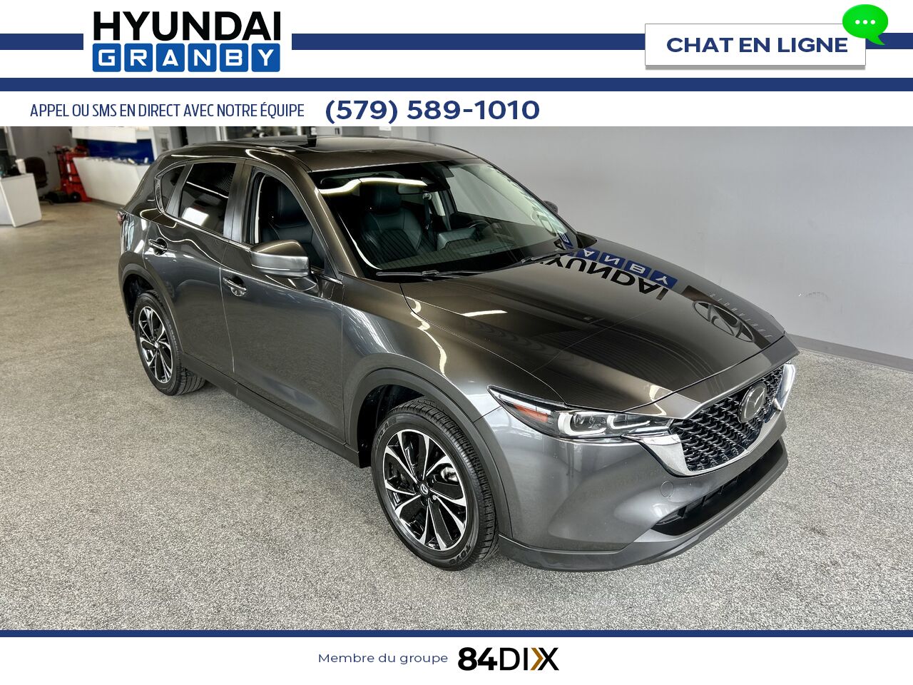 Mazda CX-5 2022 Gris Granby - photo #1