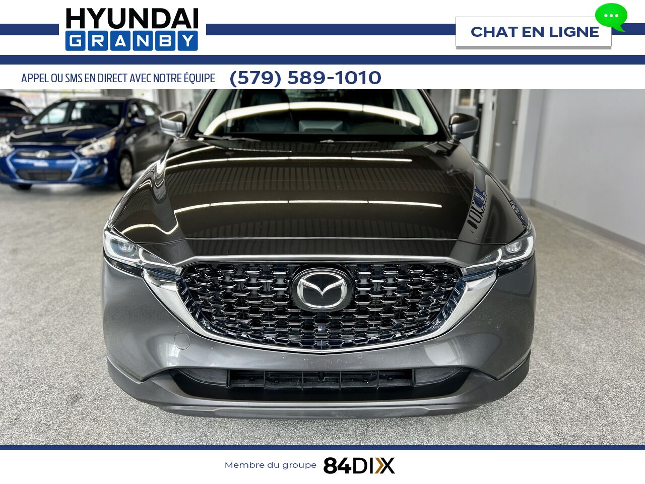 Mazda CX-5 2022 Gris Granby - photo #2