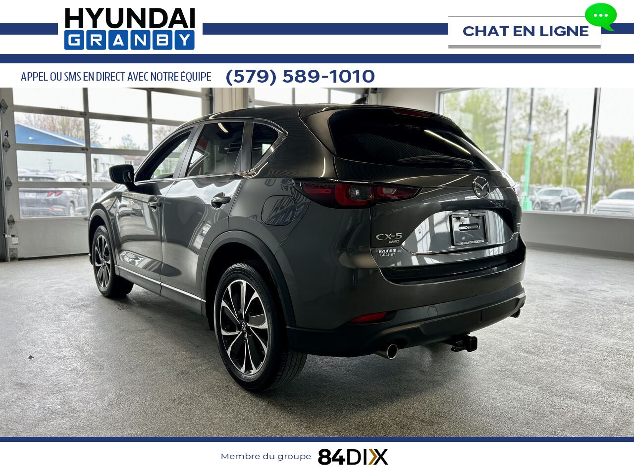 Mazda CX-5 2022 Gris Granby - photo #4
